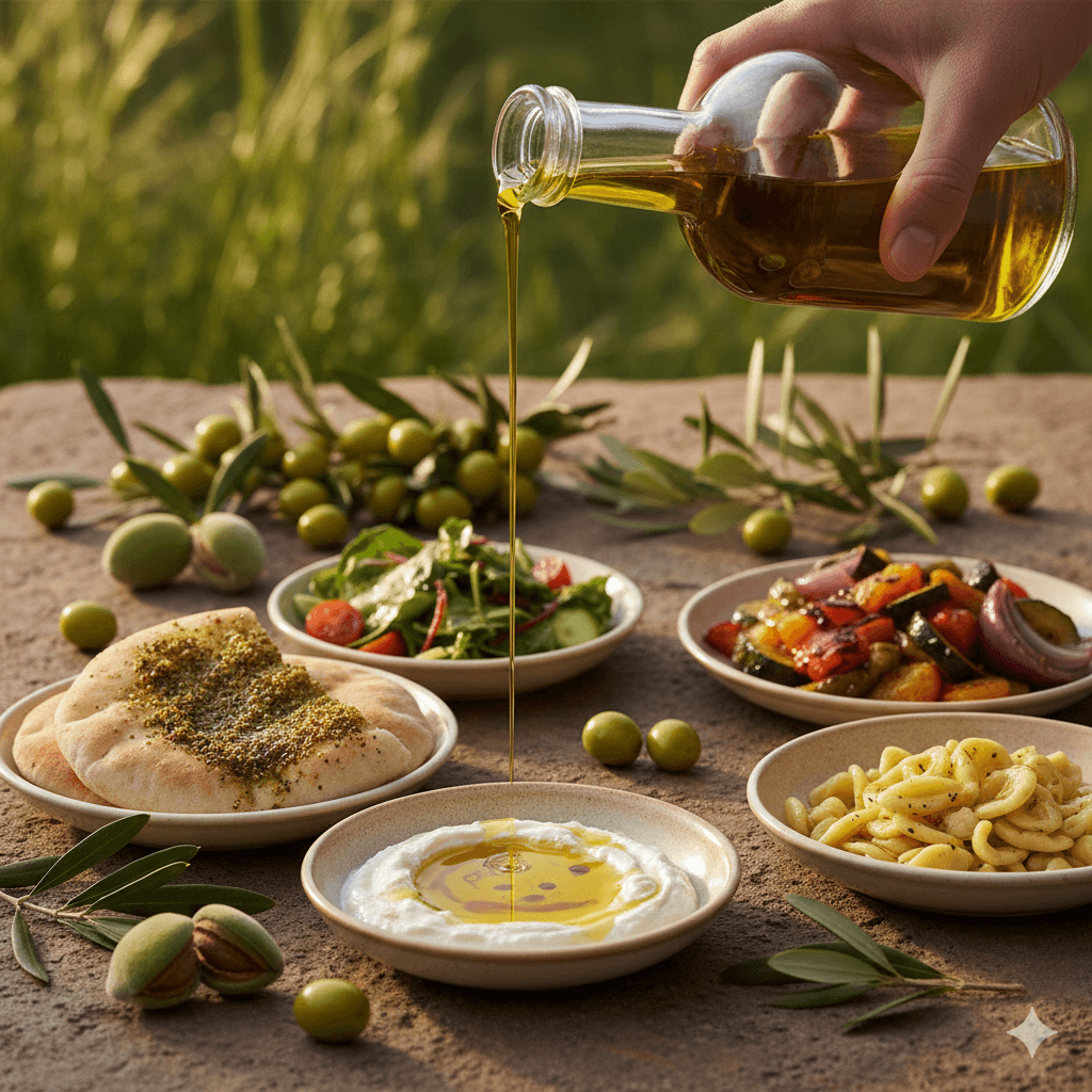 Olive oil uses and pairings